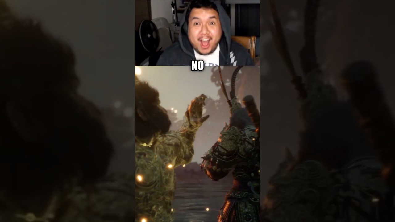 Wukong steals Parev's gourd - Black Myth Wukong