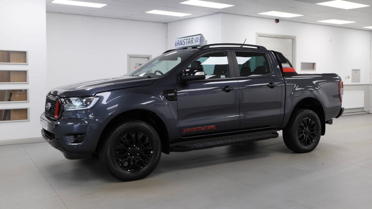 Ford Ranger 2.0 Thunder Edition Metallic Sea Grey 213 BHP 4WD Automatic ...