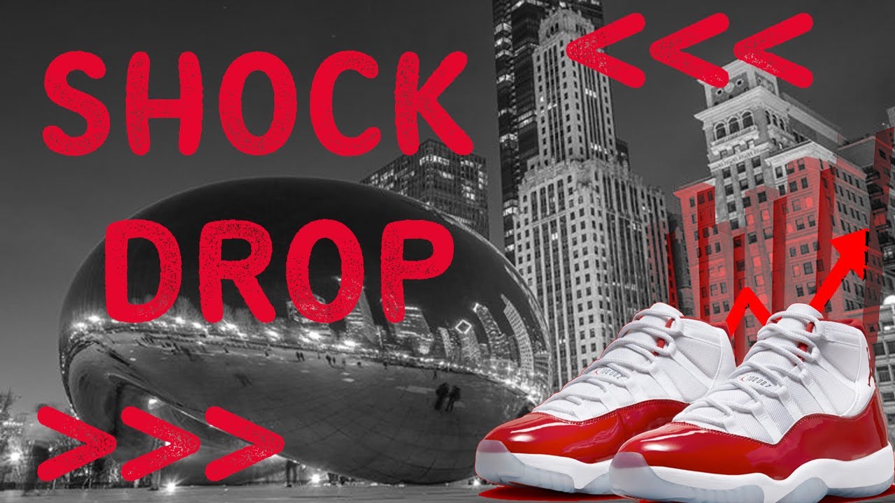 Jordan 11 Cherry Shock Drops YouTube