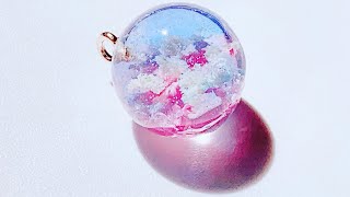 UVレジン】リクエストの多かった雲レジンを作ってみました
