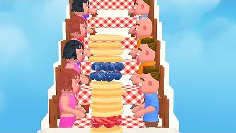 Pancake Run - All Levels Gameplay Android,ios (Levels 1-5)