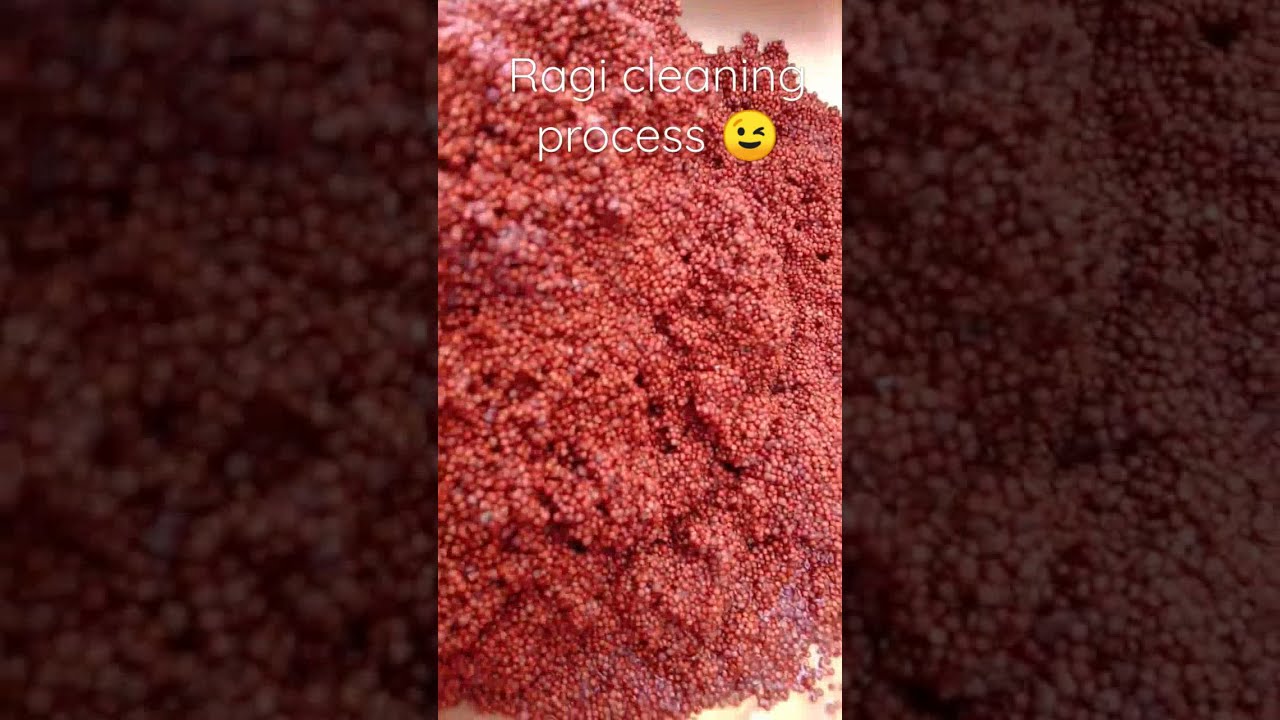 ragi cleaning process||my short video||Ragi cleaning