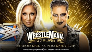 Charlotte Flair vs. Rhea Ripley  WRESTLEMANIA 39 Full Match