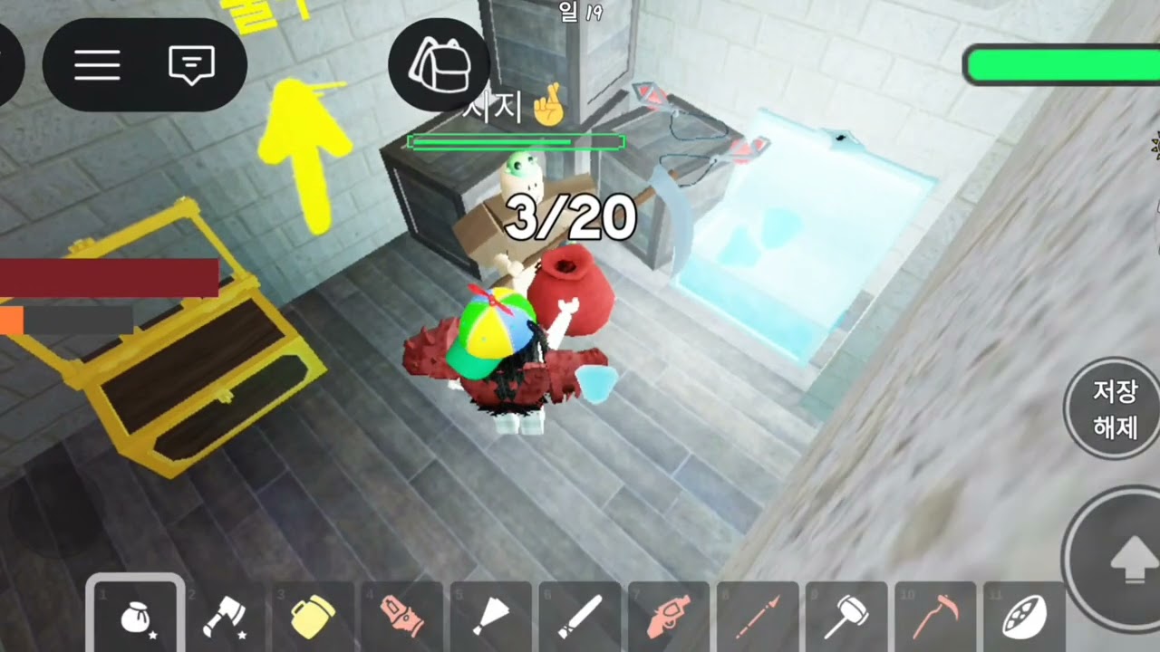 @JiJi_지지요랑 99밤 하기👐💞#roblox 완죤 재미있어슨!