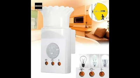 Price 1299/- New Electric Smart PIR Sensor 220V E27 Switch Infrared Motion Detector Control Smart Ho