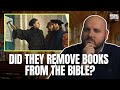 Proof protestants removed books from the bible