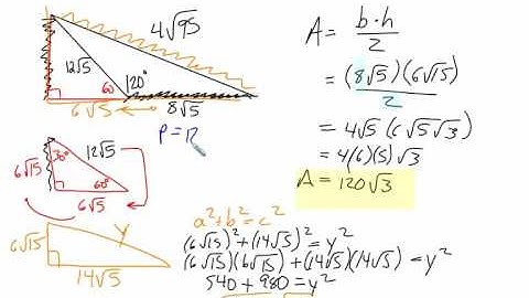 EXACT Area:  Polygons with Special Right Triangles