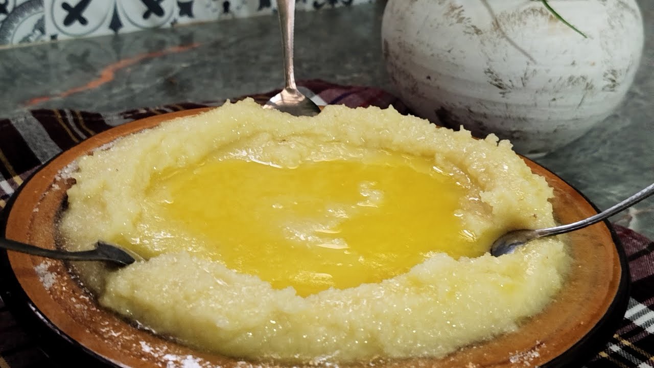 عصيدة السميد بالمقادير المضبوطة 🥰♥️ Assida de semoule