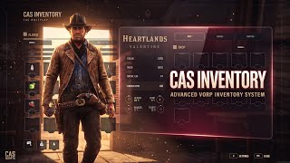 RedM Inventory | Stashes, Clothing, Drops, Weapons | VORP Inventory | CAS Scripts