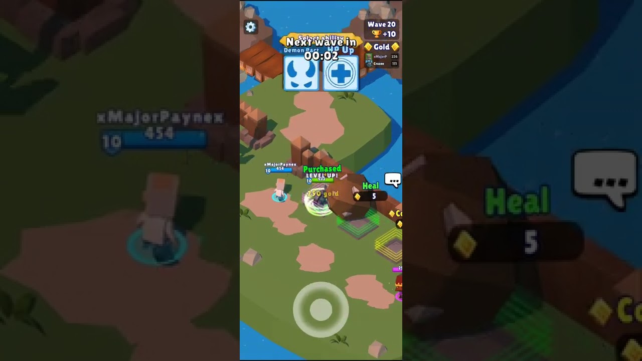 Hunt Royal block the door Co op waves. wave 100+