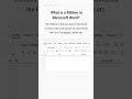 What is Ribbon in MS Word? | MS Word Basics for Beginners #msword