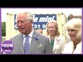 Prince Charles and Camilla Meet Workers at Shirt Factory in Gloucester