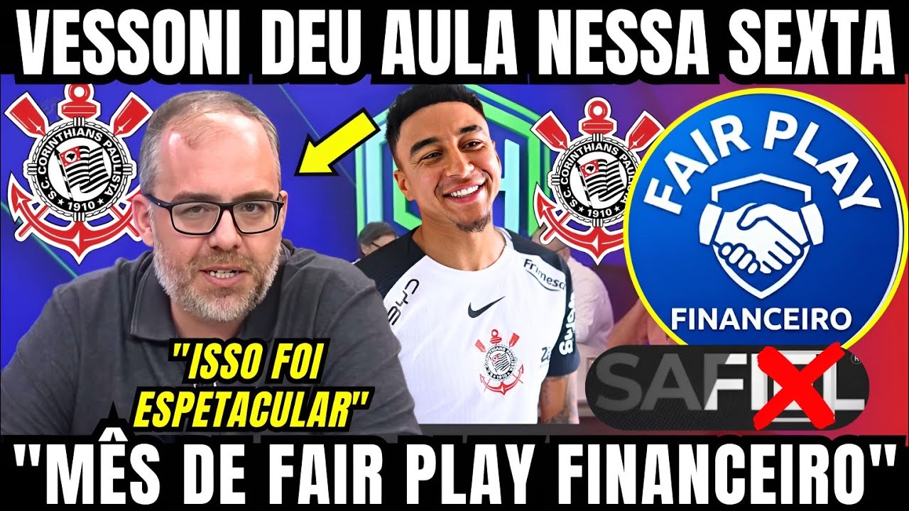 VESSONI SURPREENDEU A FIEL COM ESSA INFORMAÇÃO DE DENTRO DO CORINTHIANS E ALERTOU O TIMÃO AGORA 