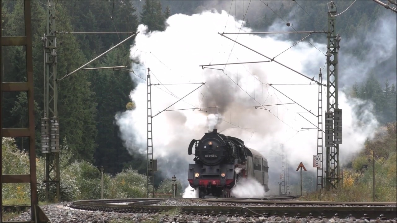 Abschied von 03 2155-4 in der Lausitz