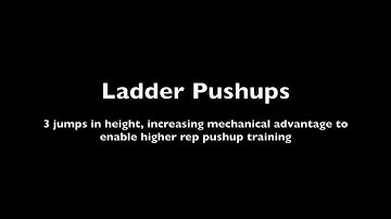 Ladder Pushups