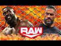 Roman Reigns vs Oba Femi WWE Raw Netflix Steel Cage 