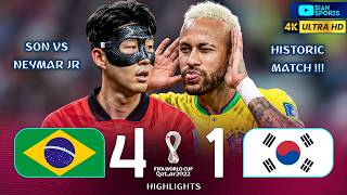 NEYMAR RAN THE SHOW AND BRAZIL HUMILIATED THE GREATEST KOREAN GENERATION OF ALL TIME!