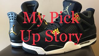 Air Jordan 4 Royalty - My Pick Up Story (With Reaction Video)