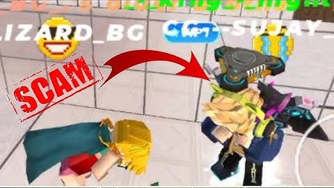 #proof Scamer want to scam me | Blockman Go