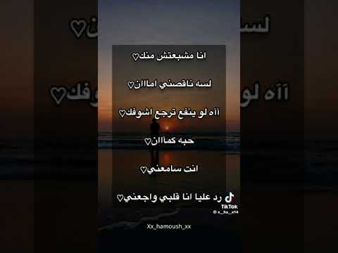 انا مشبعتش منك لسه ناقصني امان