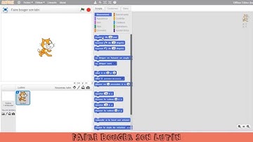 Faire bouger son lutin - Tutoriel Magic Makers