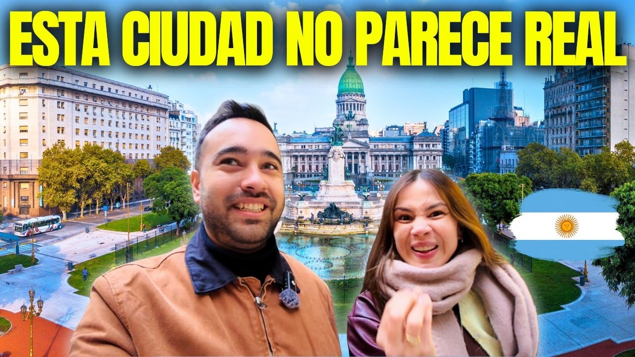 ¿La CIUDAD más LINDA de LATINOAMÉRICA? 😍 Así es BUENOS AIRES ARGENTINA 🇦🇷