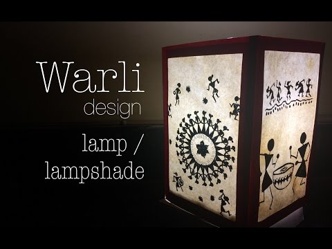 DIY table lamp, lampshade, night lamp | BEST OUT OF WASTE