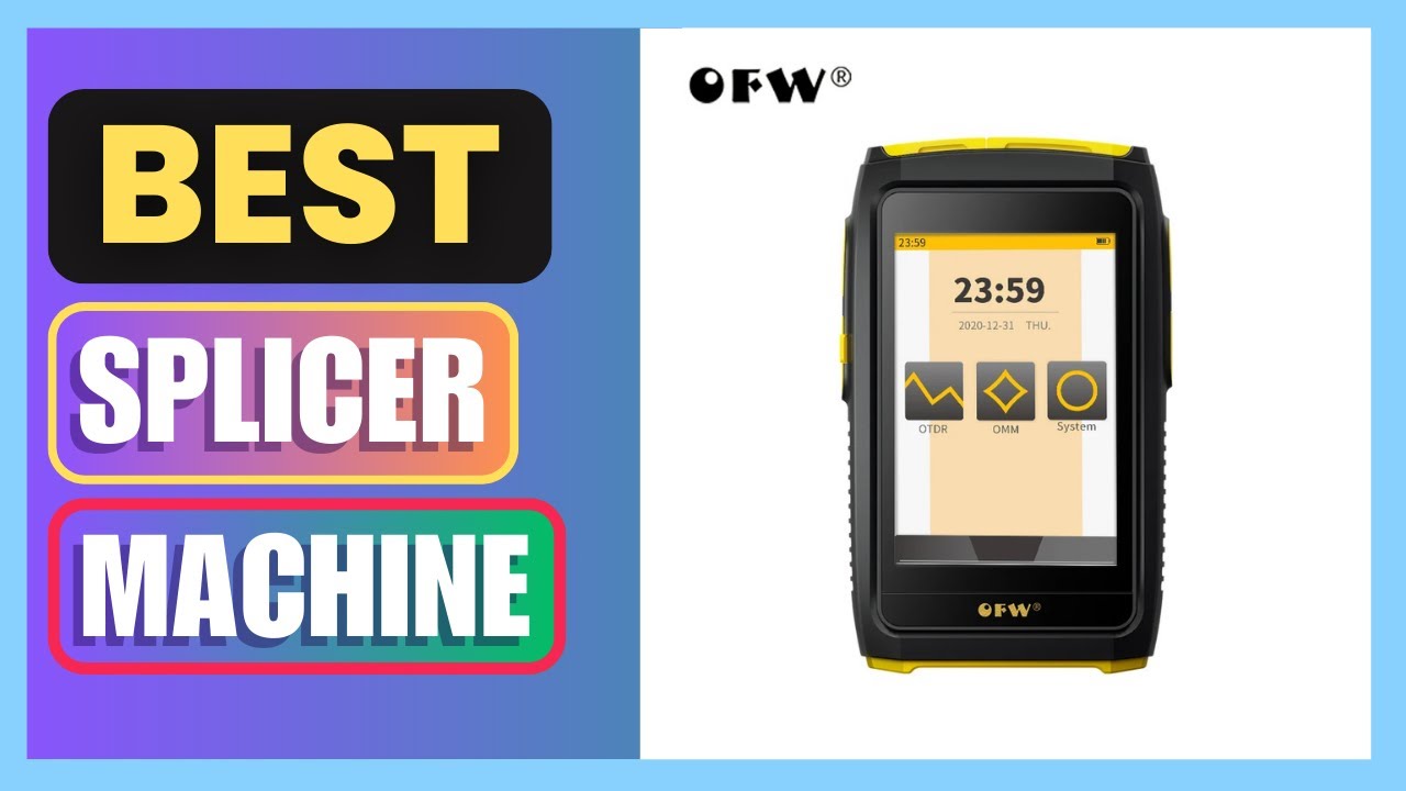 Best OFW MINi OTDR Active Fiber Live Test 1550nm 20dB Fiber Optic Reflectometer