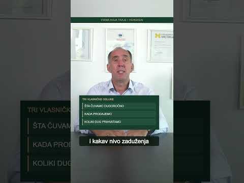 Koja je svrha holdinga? - FIRMA KOJA TRAJE, HEINEKEN #shorts