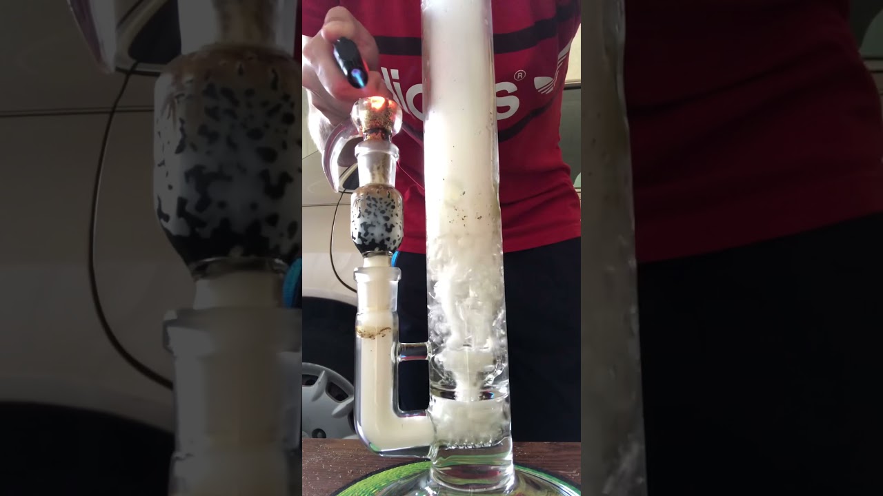 19 inch Sovereignty Glass 50x5 Downgrid to Imperial (Dimp) with Hoss Carbon filter Garage Rip!