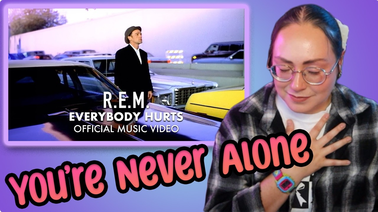 Flutist reacts to a musical message...|R.E.M, Everybody Hurts