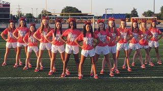 Conant Varsity Charrelles Football Game Halftime Performance 2018