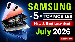 Samsung Top 5 New & Best Launched Mobiles July 2026 in India #samsung screenshot 4