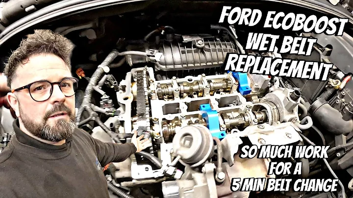 Ford focus/fiesta 1.0 ecoboost wet belt replacement.. such a time consuming job......
