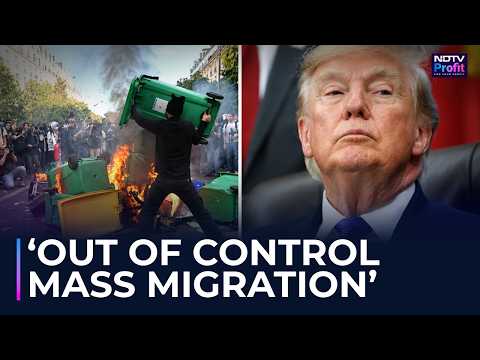 WATCH: Trump Links France Unrest To Migration, Says U.S. Has Shut The Border