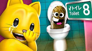 TOILET 8.. This Game KNOWS ME?!  (Full Game + Secret Ending)