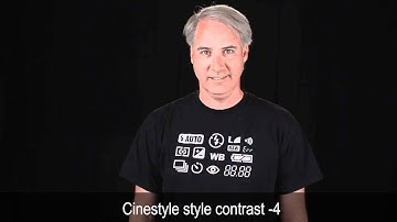 Canon T2i 550D Tutorial - Comparing CineStyle to Stock Picture Styles