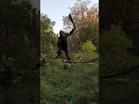 COLD STEEL ALL TERRAIN CHOPPERS - SWIM TRAINING WITH MACHETES - FREDDY KRUEGER STYLE - OUTDOOR GYM