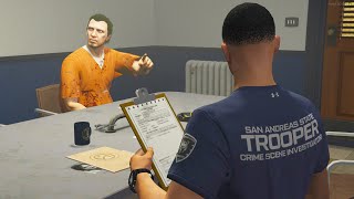 Interrogating A Murder Suspect In GTA 5 RP