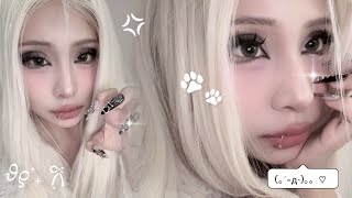 ₊˚ʚ unrecognizable makeup /  “ catfish tutorial ” ₊˚ෆ