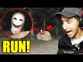 There's a CREEPY CREATURE Hiding in These Woods.. AND IT'S AFTER ME! (Trevor Henderson Creature)