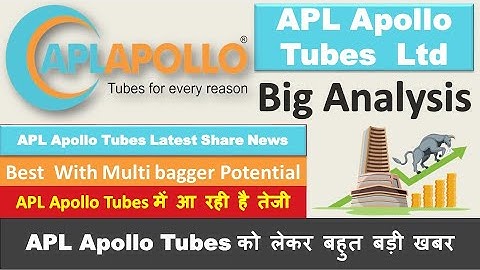 APL Apollo Tubes Ltd Share | APL Apollo Share Latest News | Multibagger Stock 2023 Stock to Buy
