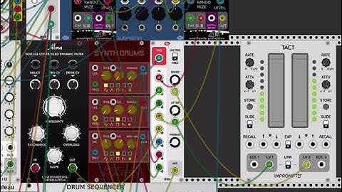30 minutes extra melodic Ambient chill out modular synth app MiRack iOS