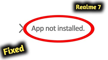 Fix Realme 7 App Not Install Problem Solved
