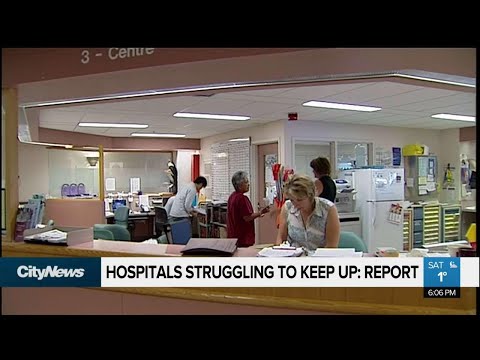 Report says Ontario hospitals struggling to keep up