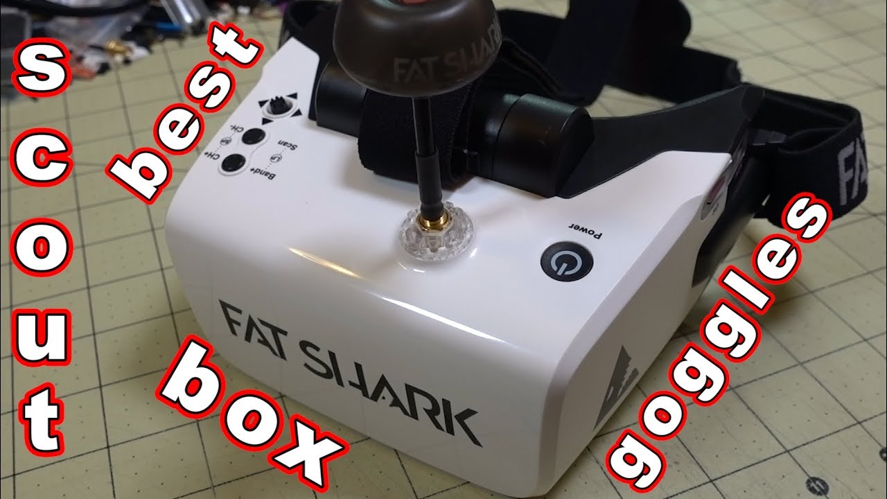 Fat Shark Scout FPV Goggle（DVR機能付)