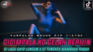 DJ LAGU GAYO LUNGUN X DJ CICIMPALA KO GELAH BERIJI❗DJ TUNGKEK MAMBAOK RABAH [ KUMPULAN SOUND VIRAL ]