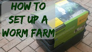 How to set up a worm farm