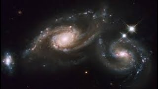 Hubble Captures Mesmerizing Detail of Two Galaxies on a Collision Course!