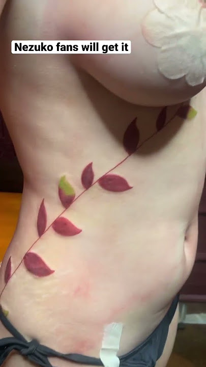 Nezuko body pattern tattoo #tattoo #chattanooga #demonslayer #nezuko